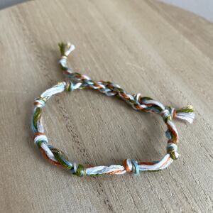 Gwendolyn Bracelet anklet trendy comfortable tie embroidery thread woven gift